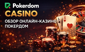 Pokerdom Casino: полный обзор казино Покердом, бонусов и игр