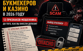Как распознать букмекера-мошенника в 2026 году: 12 признаков до внесения депозита